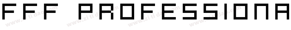 FFF Professional Extended字体转换